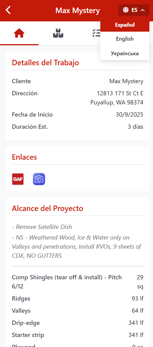 Crew App